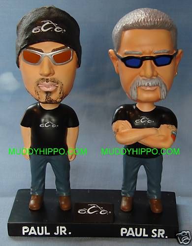   .& JR. BOBBLEHEADS Bobble Heads Orange County Choppers PROMOS  