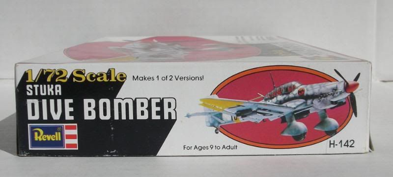 VINTAGE REVELL 1/72 WWII GERMAN STUKA DIVE BOMBER MODEL PLANE AIRPLANE 