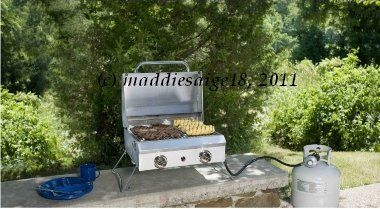 Sportsmans Series Camping Portable LP Gas Grill  