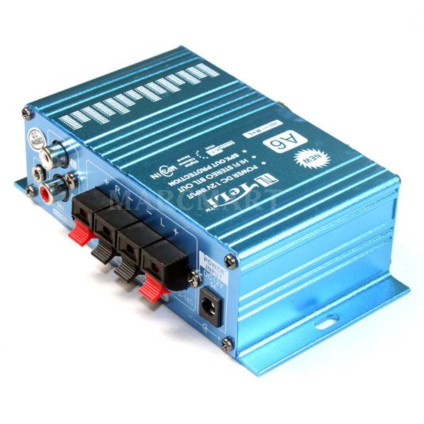 Channel BTL Out Audio Stereo Amplifier Twin IC DC12V 6A RMS 30W with 