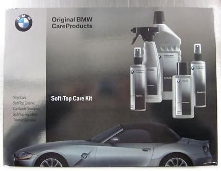 BMW Convertible Soft Cloth Rag Top Care Kit Cleaner OEM  