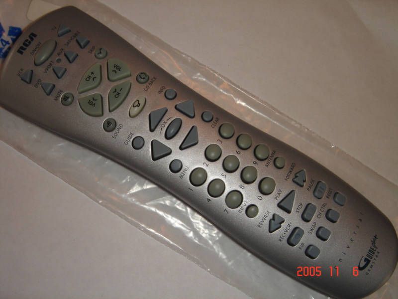 RCA Guide Plus Gemstar CRK76DL2 TV Remote Sub CRK76TVL1  