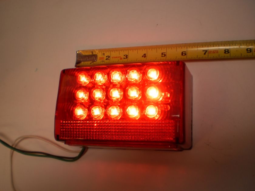 Camper Brake Tail Trailer Lights, J 70L J70 15 LED  