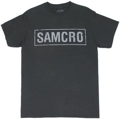 Samcro Banner   Sons Of Anarchy T shirt  