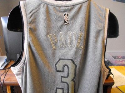   PAUL NOLA HORNETS SMALL S KHAKI SWINGMAN Adidas Jersey 8TX  