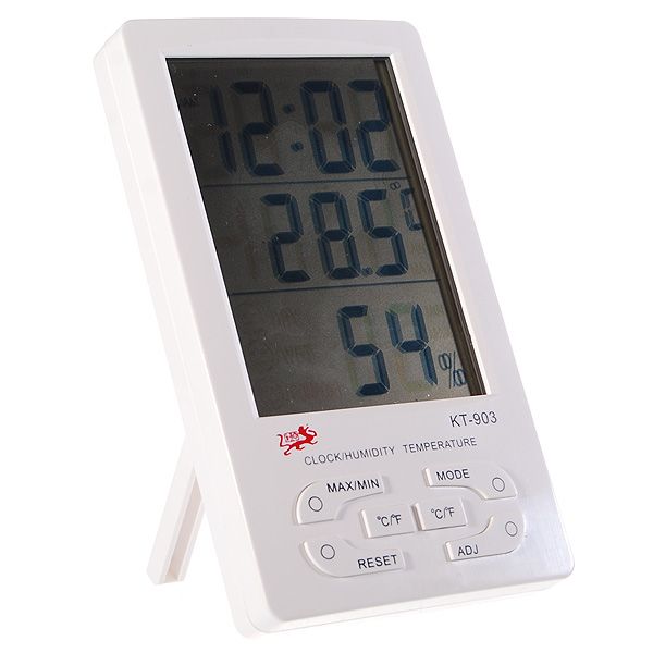 Digital 4.3 LCD Humidity Hygrometer Thermometer Meter Tester With 