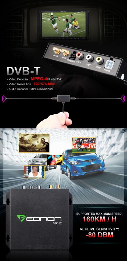 DVB T Digital TV Receiver Box Support MPEG 4 DecoderRecording programs 