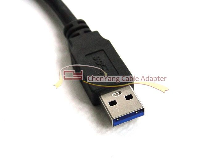 USB 3.0 panel mount female To Male A MF extension cable  