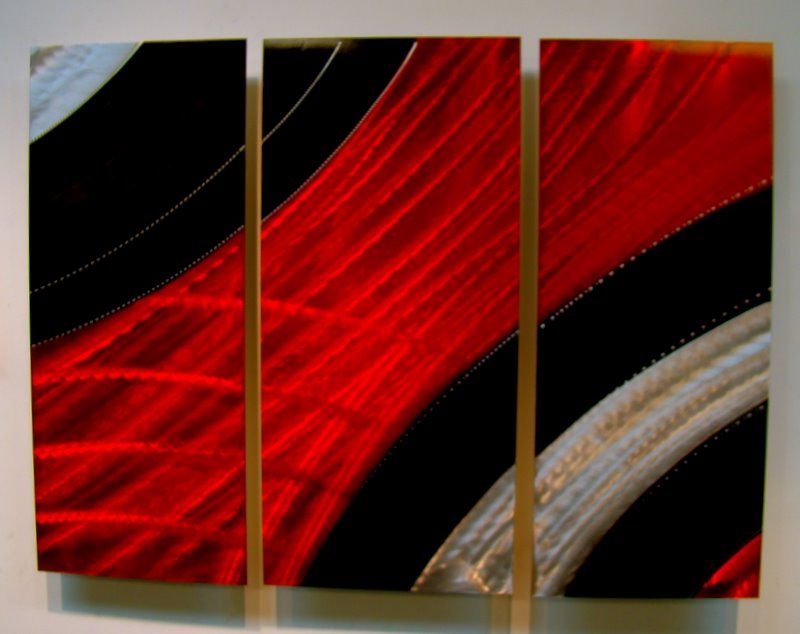 Modern Abstract Metal Wall Art Contemporary Sculpture `  